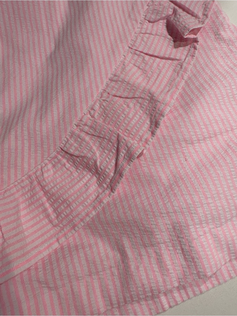 Lilly Pulitzer Pink & White Striped Women’s Shorts 8 - Picture 2 of 4